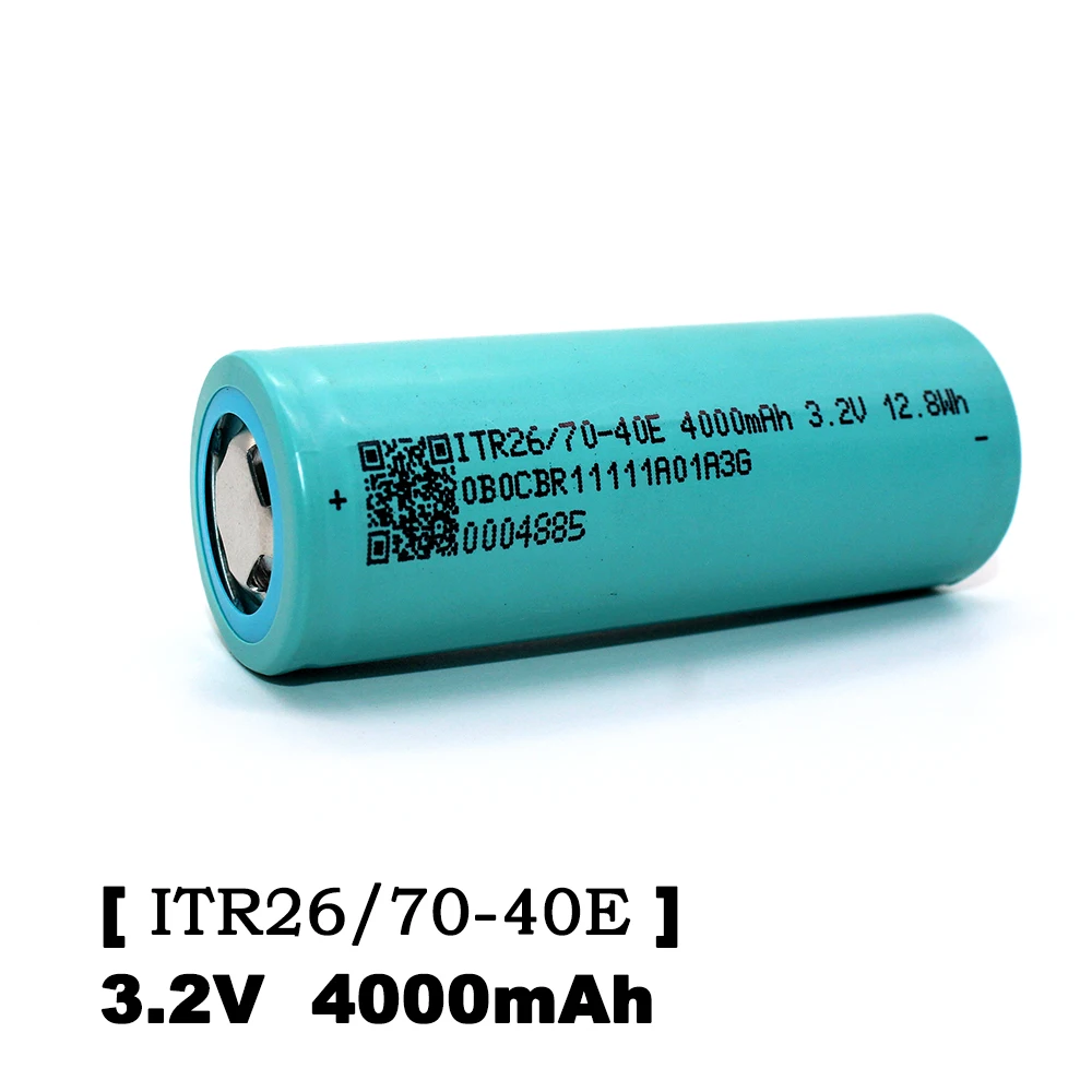 HAKADI 26700 Lifepo4 3.2V 4000mah Rechargeable Batteries DIY 12V 24V Energy Storage Solar Light Scooter 4-16PCS