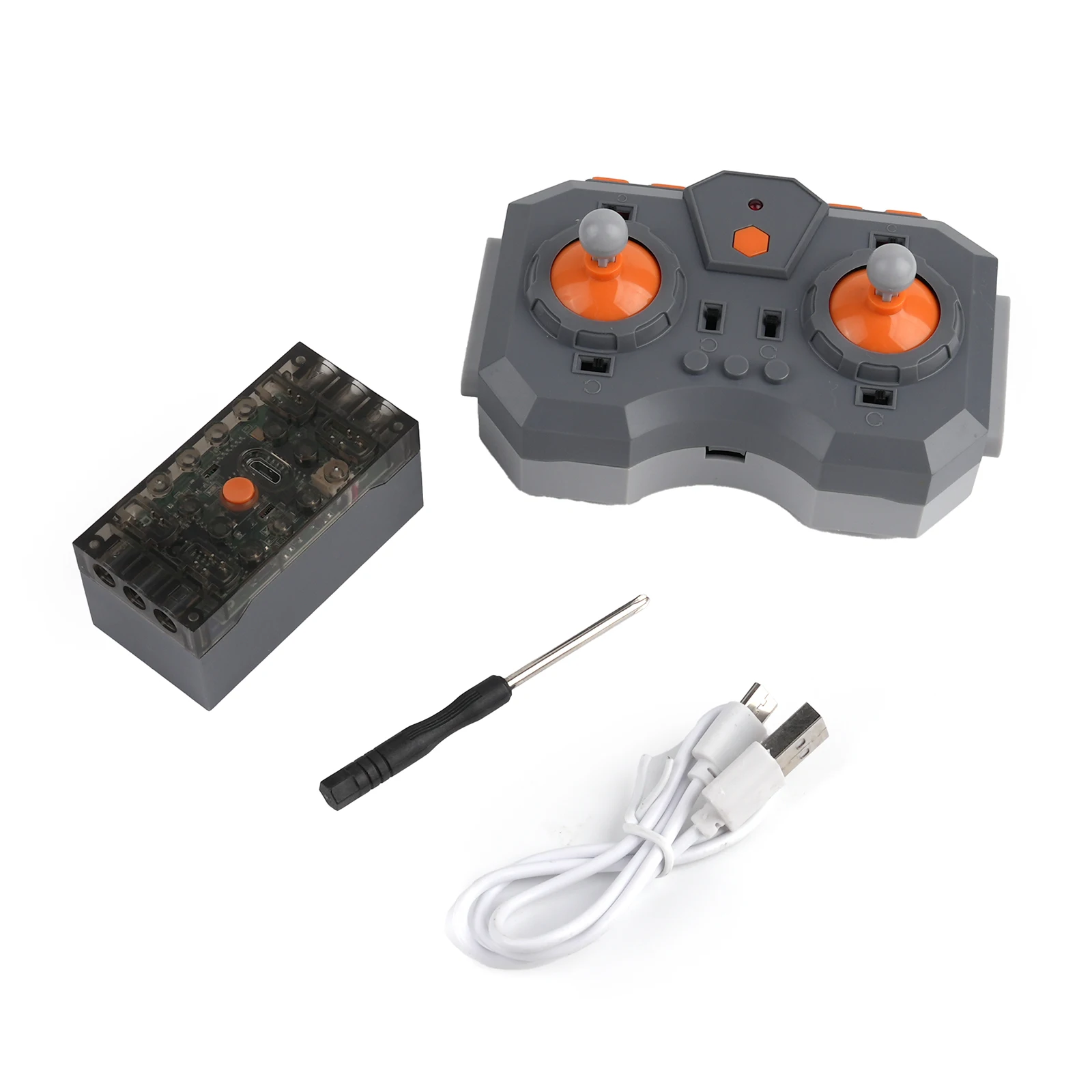 8-Way Remote Control Kit With 6.0 Lithium Battery Box Support Bluetooth/APP Program Remote Control MOC Building Blocks Parts