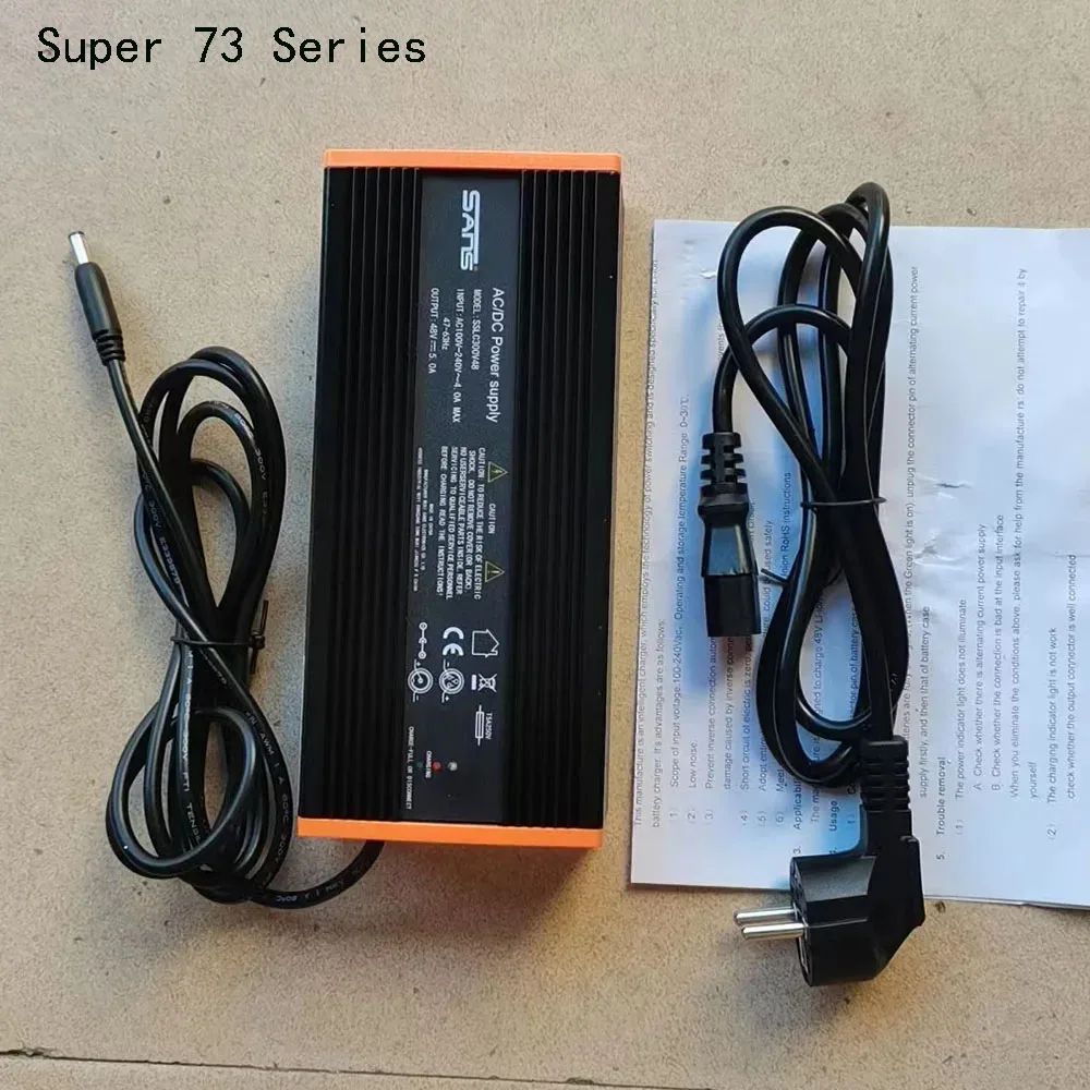 

Fit Super 73 Series Dedicated 48V 5A Quick Charger Chargers For Super 73 Series