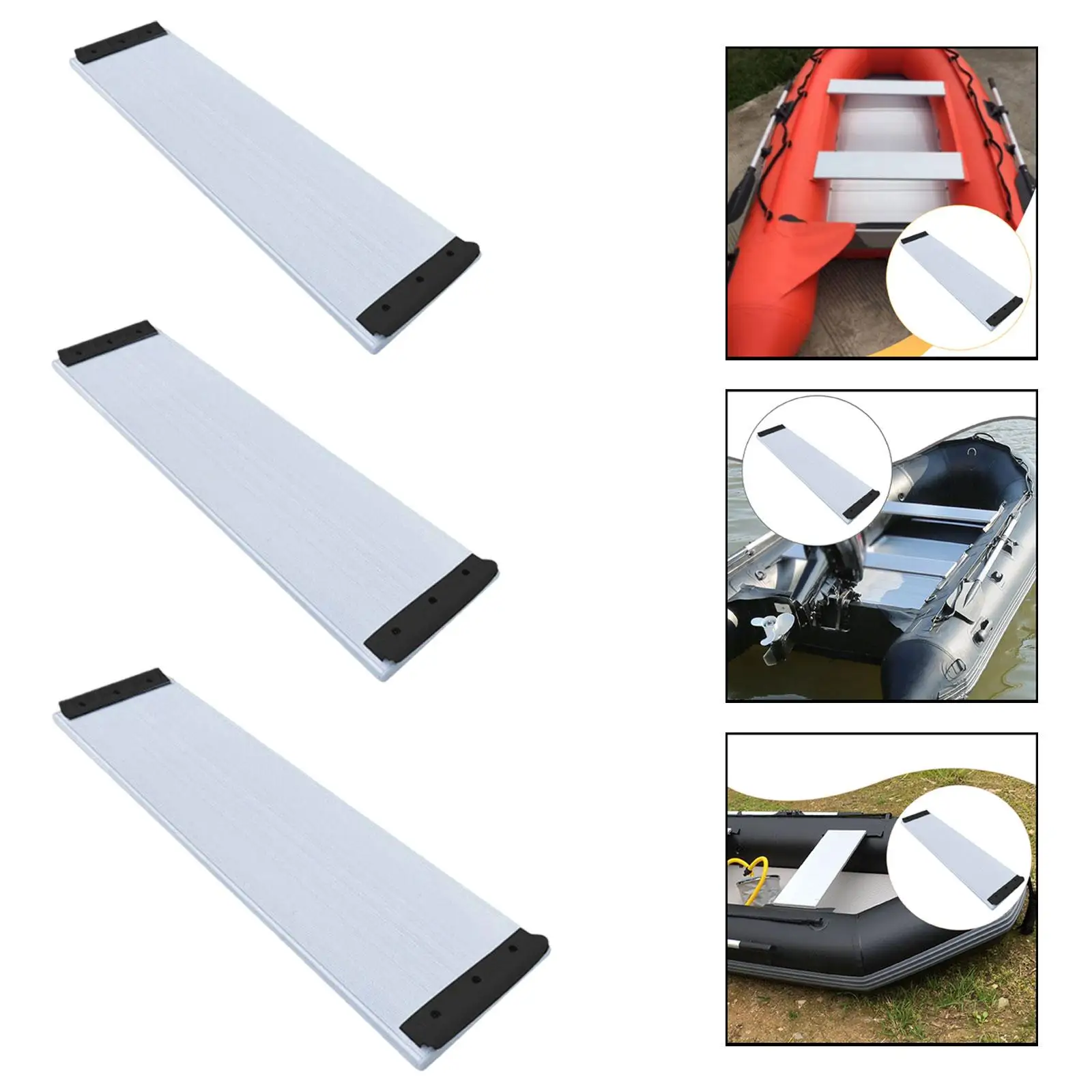 

High Performance Inflatable Boat Aluminum Alloy Bench Seat Replacement for Inflatable Boat Outdoor Use