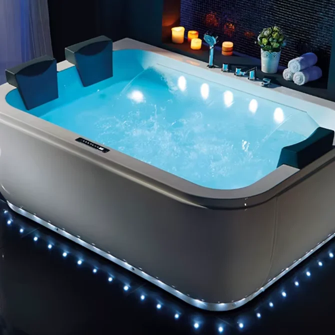 

Bath Tub Jacuzzis Hot Tub for Sale Cheap Family Luxury Acrylic whirlpool Bathtub with Massage Jets