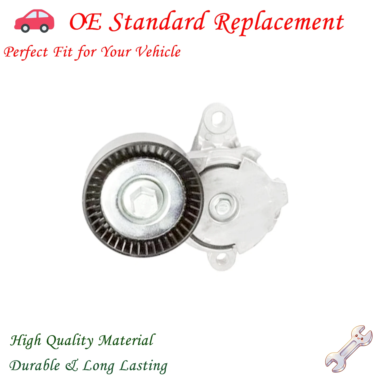 Adequado para Ford Edge, Fusion, Taurus 2015-2017, Lincoln MKX, MKZ, Continental 2.7T 3.0T V6 Tensor de correia F2GZ-6A228A