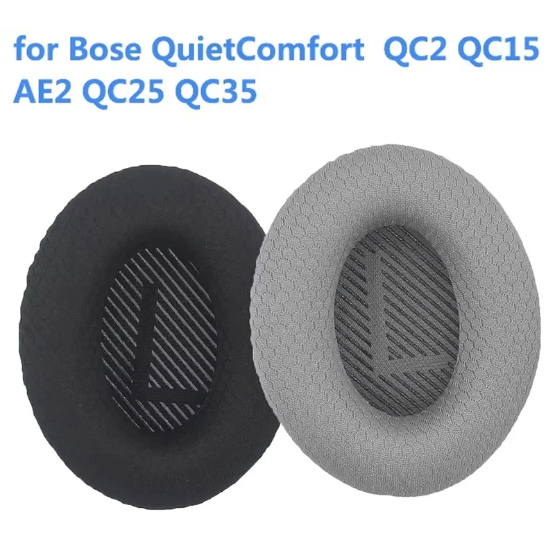 Almofadas de Substituição para Fones de Ouvido Bose QuietComfort QC2 QC15 QC25 QC35 AE2 AE2i AE2w - Acessórios de Espuma de Memória para Conforto Auditivo