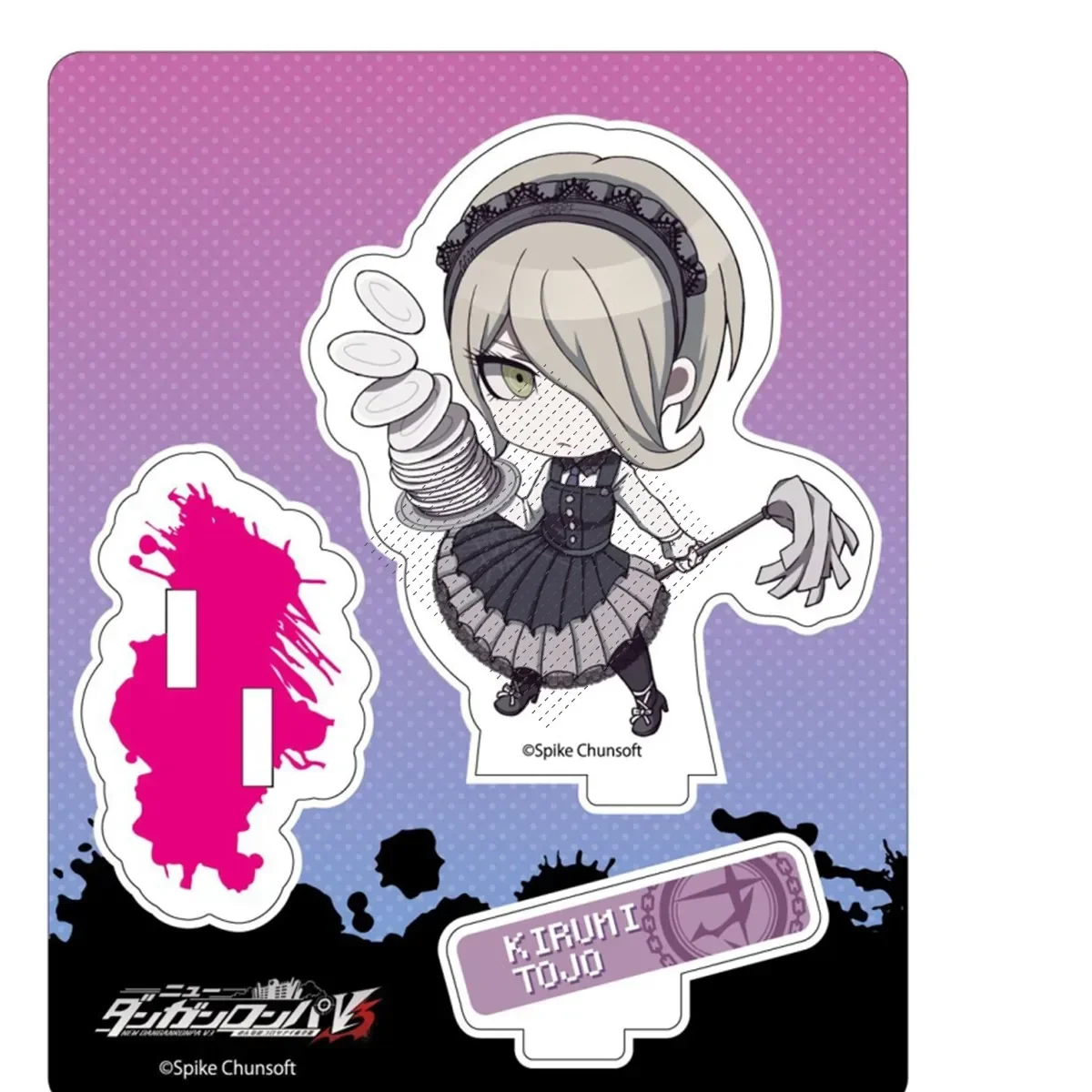 Game Akamatsu Kaede Ouma Kokichi Toujyou Kirumi Shinguuji Korekiyo Acrylic Stand Doll Mini Figure Model Cosplay Toy Gift