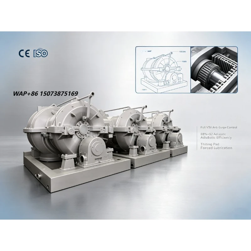 Bowzon High-Efficiency Axial Compressor Large Flow OIL-LESS Air Cooled 1400 Air Capacity Blast Furnace TRT BPRT Industrial