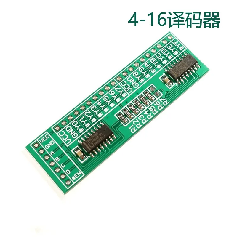 74HC138 โมดูลถอดรหัส 138 โมดูล 4-16 IO ชิปขยายเลือก