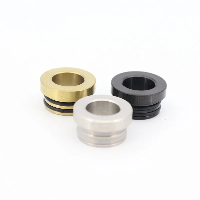 1PC 510 to 810 Adapter 810 to 510 Connector Aluminum Stainless Steel POM Heat Resistant Heatproof Drip Tip Adapter - view 6