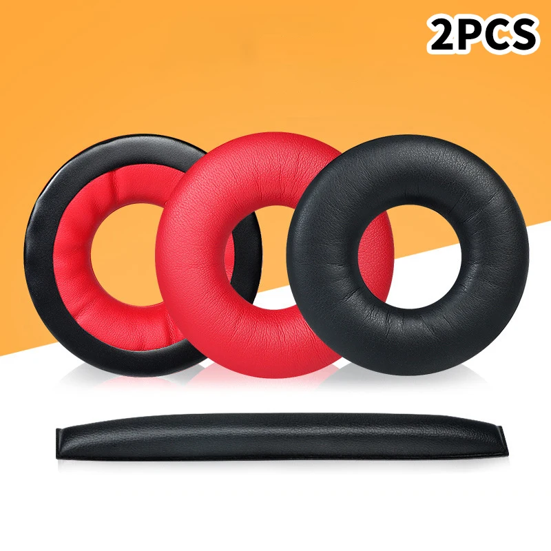 Replacement Ear Pads For Sennheiser HD 25 25-2 25SP Plus Light Aluminium Headphone Accessories Ear Cushion Memory Foam Cover