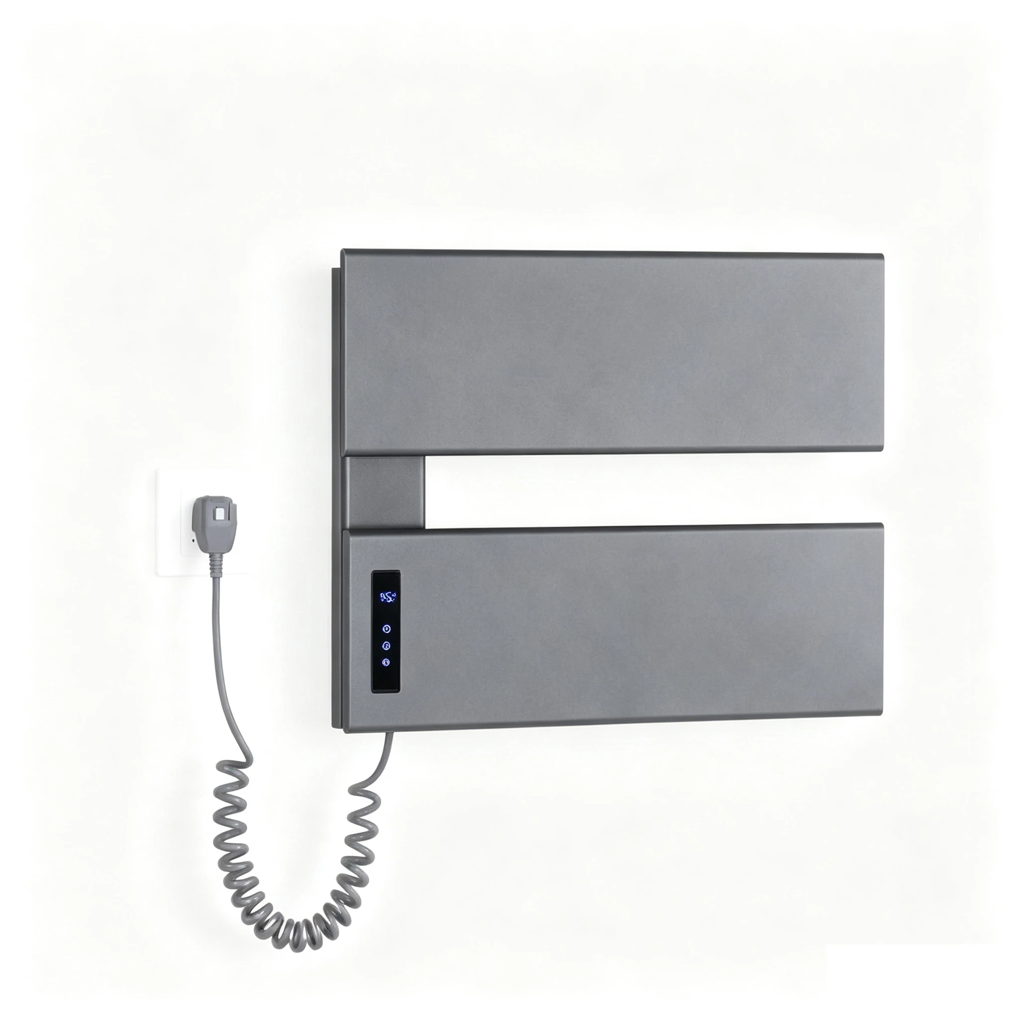 VIVDONA Electric Towel Warmer Hotel Quick Towel Dryer Racks Heated Towel Rail Heating Radiators Aluminum Wifi Control