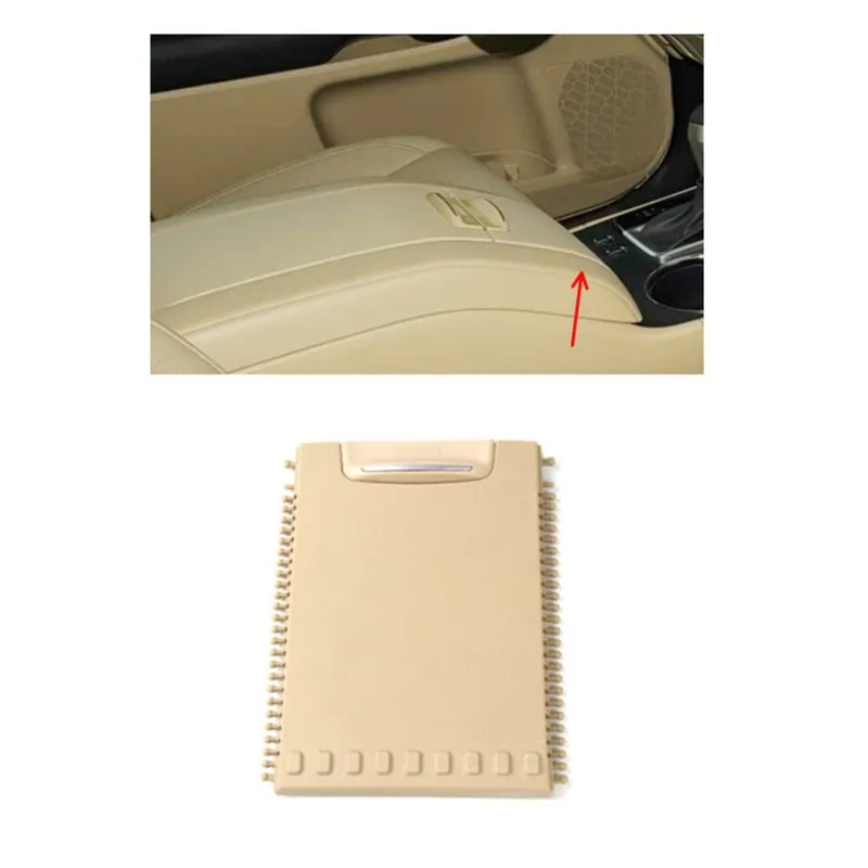 Precision Armrest Box Cover Sliding Lid For Toyota Highlander 2015-2020 Car Center Console Short Roll Curtain Cover