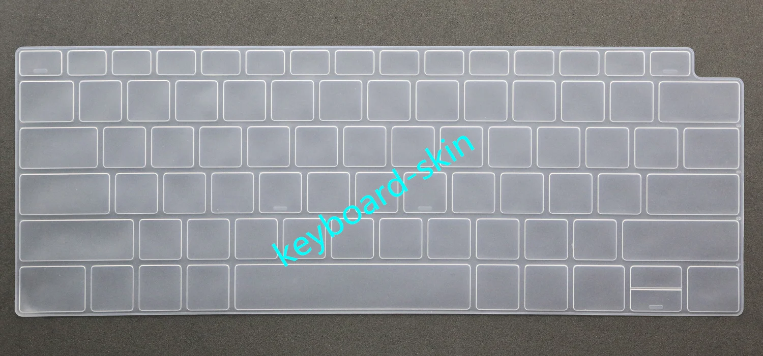 US Keyboard Skin Cover Protector for Dell XPS 13 9300 XPS 13 9310 P117G P117G001 P117G002 laptop