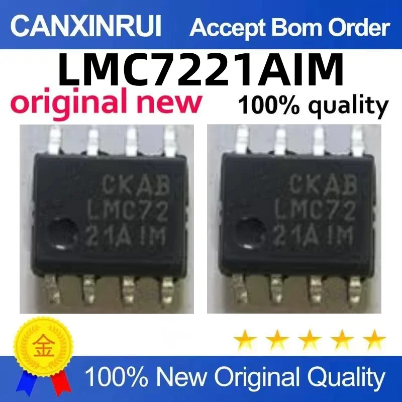 

（10 pieces）LMC7221AIM LMC7221BIM LMC7221 SOP-8 Comparator Chip