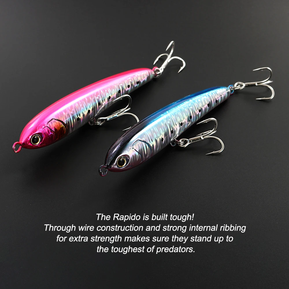Jigging Pro 160 Tipo Lápiz Señuelo de Superficie Flotante Rápido - imagen 2