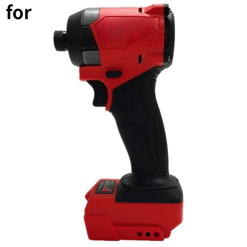 

For Milwaukee 18V Battery Brushless Electric Screwdriver 1/4 Inch Hex Cordless Driver 5 Gears Impact Drill Repair Power Tools