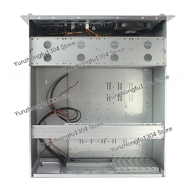 4U Industrial Chassis Rack Mount EATX Dual Mainboard 12 Bay Storage Server Computer Host