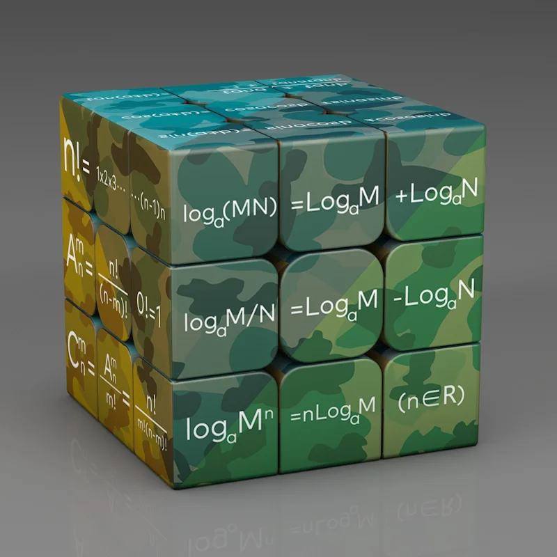 คณิตศาสตร์ทางกายภาพเคมีองค์ประกอบ Creative Third-Order Magic Cube ของเล่นเพื่อการศึกษาเด็กนักเรียนของขวัญสมองรถไฟของเล่น