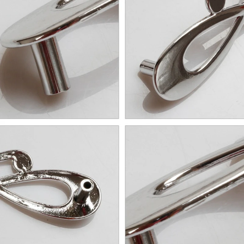 2 قطعة الطراز الحديث سبائك الزنك مقبض درج الباب النمط الأمريكي الأثاث إكسسوارات الأجزاء الداخلية للكمبيوتر خزانة خزانة #6