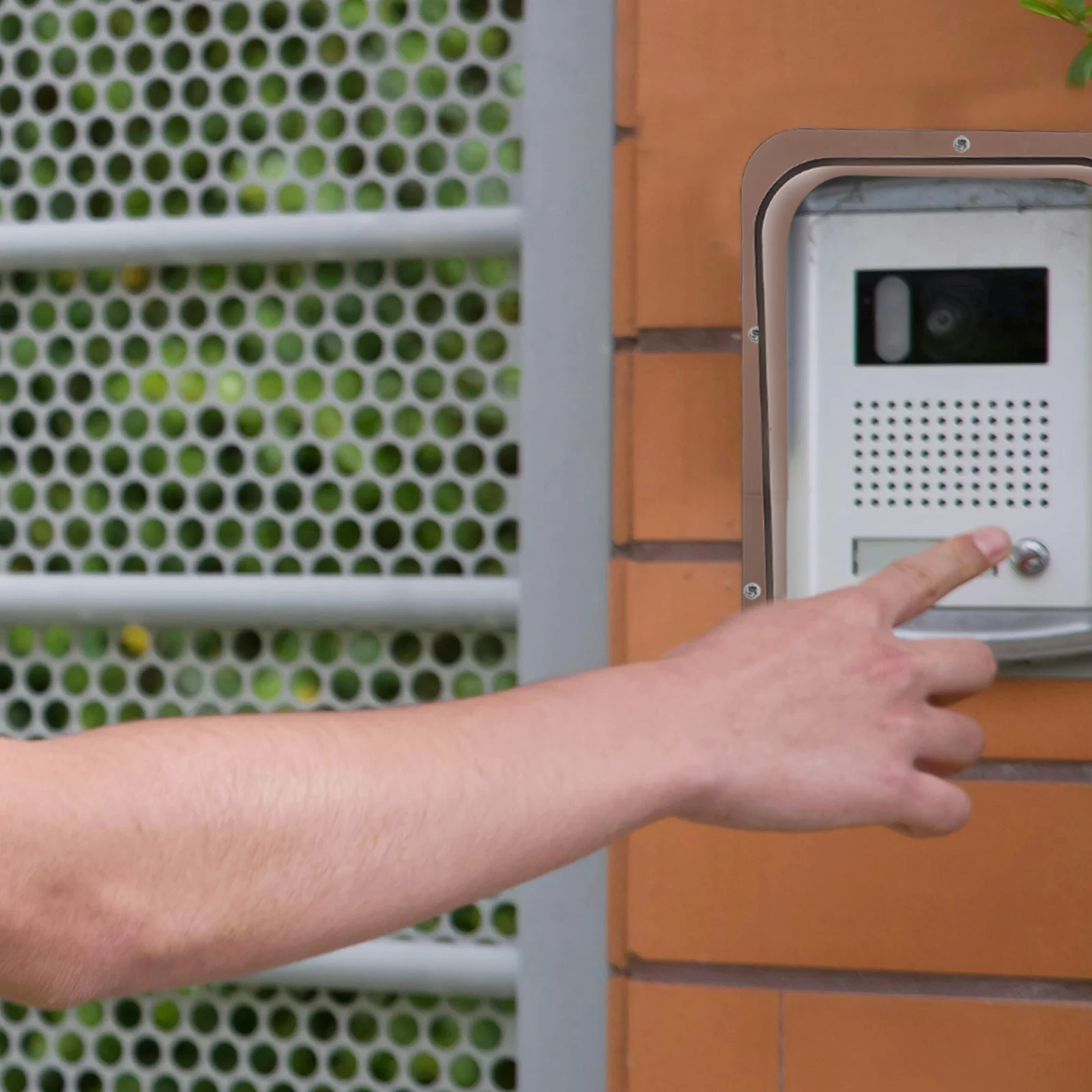 

Control Machine Protective Cover Waterproof Outdoor Doorbell Rain Shield for Card Reader and Password Terminal