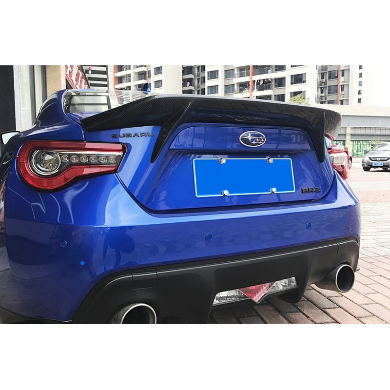 car-styling Carbon Fiber Rear Trunk Spoiler Wing For Toyota GT86 Subaru BRZ Scion FR-S spoiler