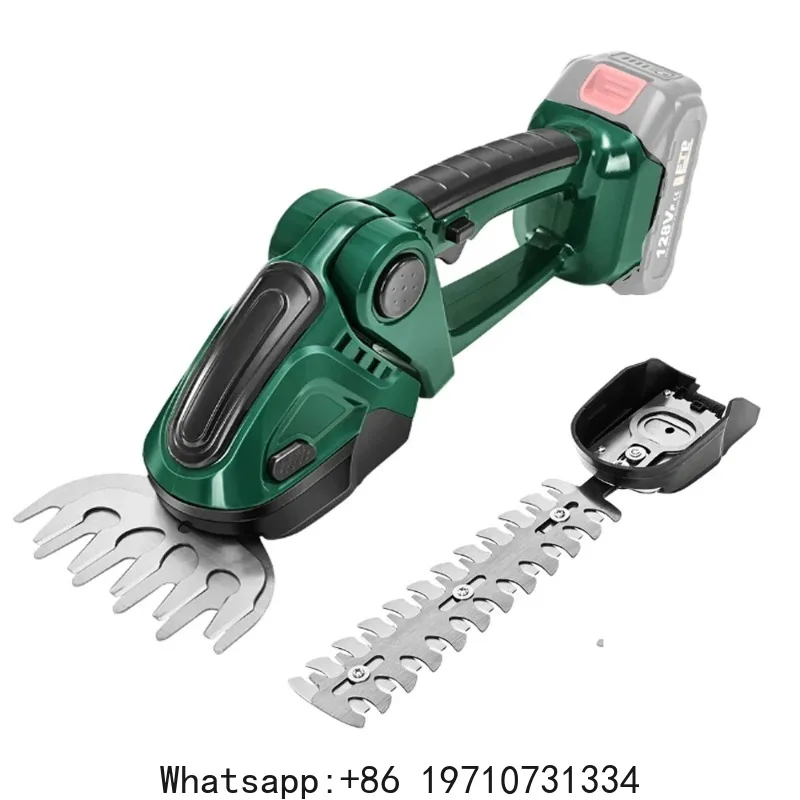 

20000RPM 2 IN 1 Cordless Electric Hedge Trimmer Rechargeable Handheld Household Shrub Weeding Pruning Mower Garden Tools