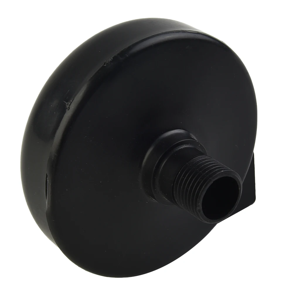 Air Muffler 16/20mm Male Threaded Exhaust Noise Muffler Air Filter Compressor in Black Plastic Easy to Install