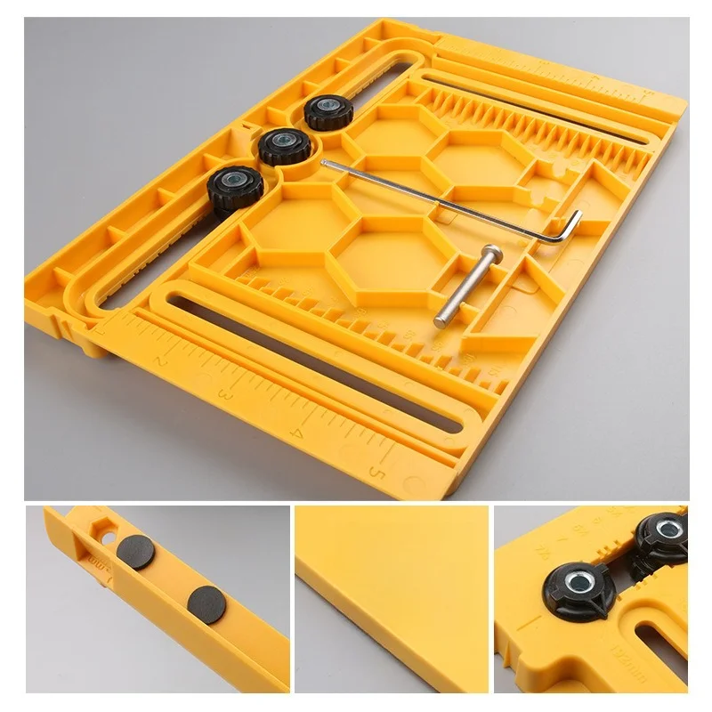 

Woodworking handle puncher, cabinet door punching and hole arranging equipment, durable and sturdy