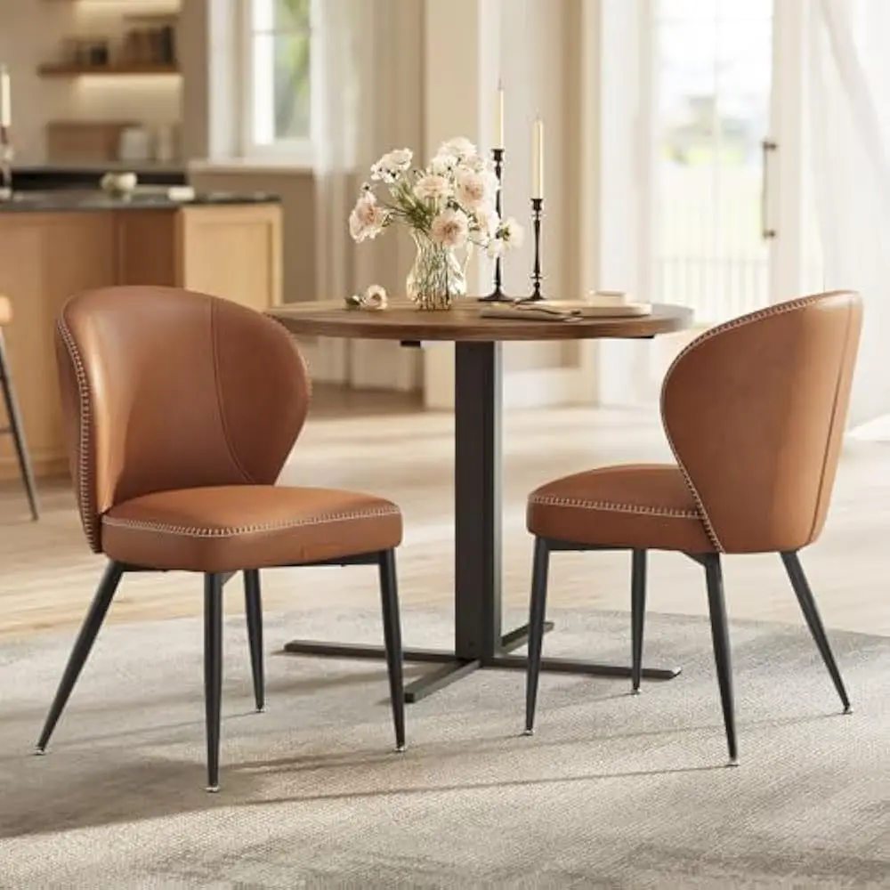 

Бежевый набор обеденных стульев Protect The Floor, современный мягкий кухонный стул, удобная технология, ткань, легкая