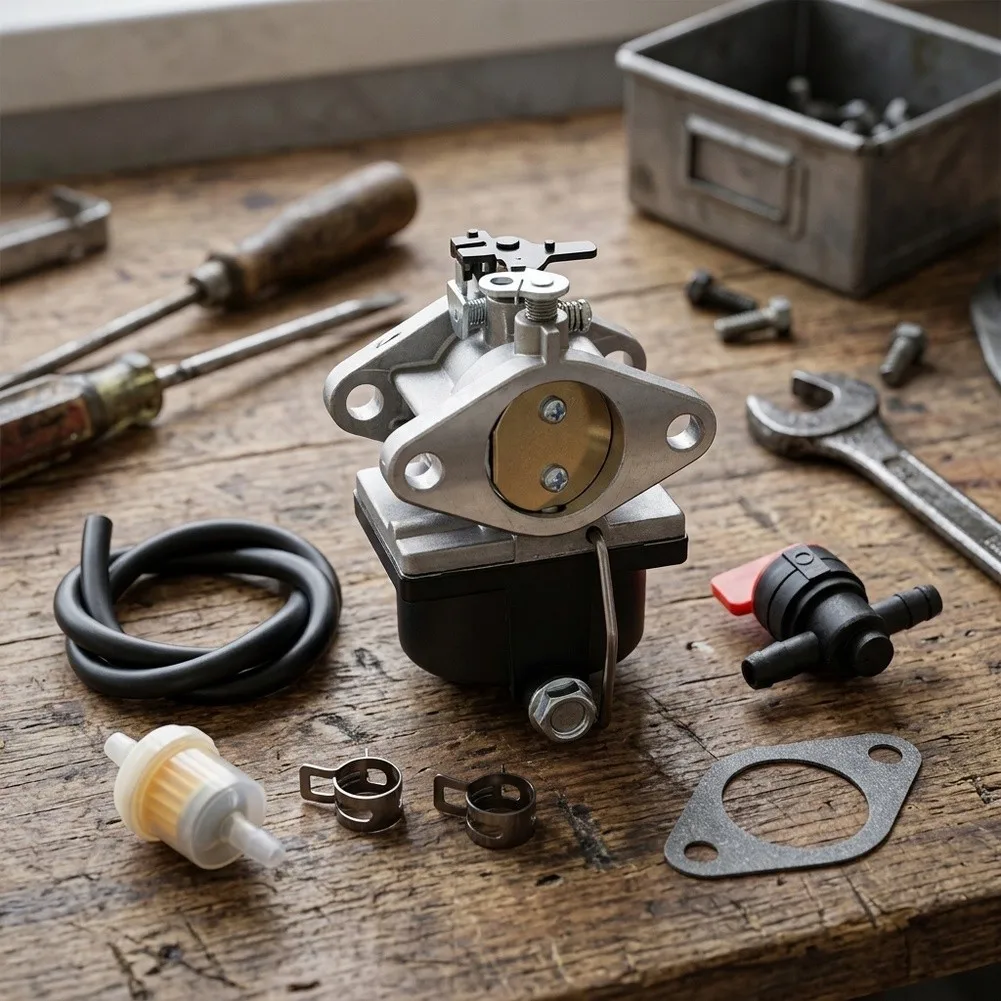 Small Engine Part Carburetor Kit Reduced Emissions Precision Engineering Improved Fuel Efficiency Enhanced Performance