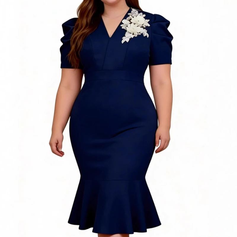 

Women Dress Long Dresses Sexy Vestidos Y2k Streetwear V Neck Short Sleeve Hip Wrap Elegant Tight Waist Party Night Work 2026