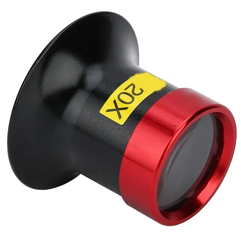 Imagem -03 - Portátil Jóias Lupa de Vidro Monocular Lupa Relógio Lente Lupa Ferramentas Relojoaria Olho Lupa 20x