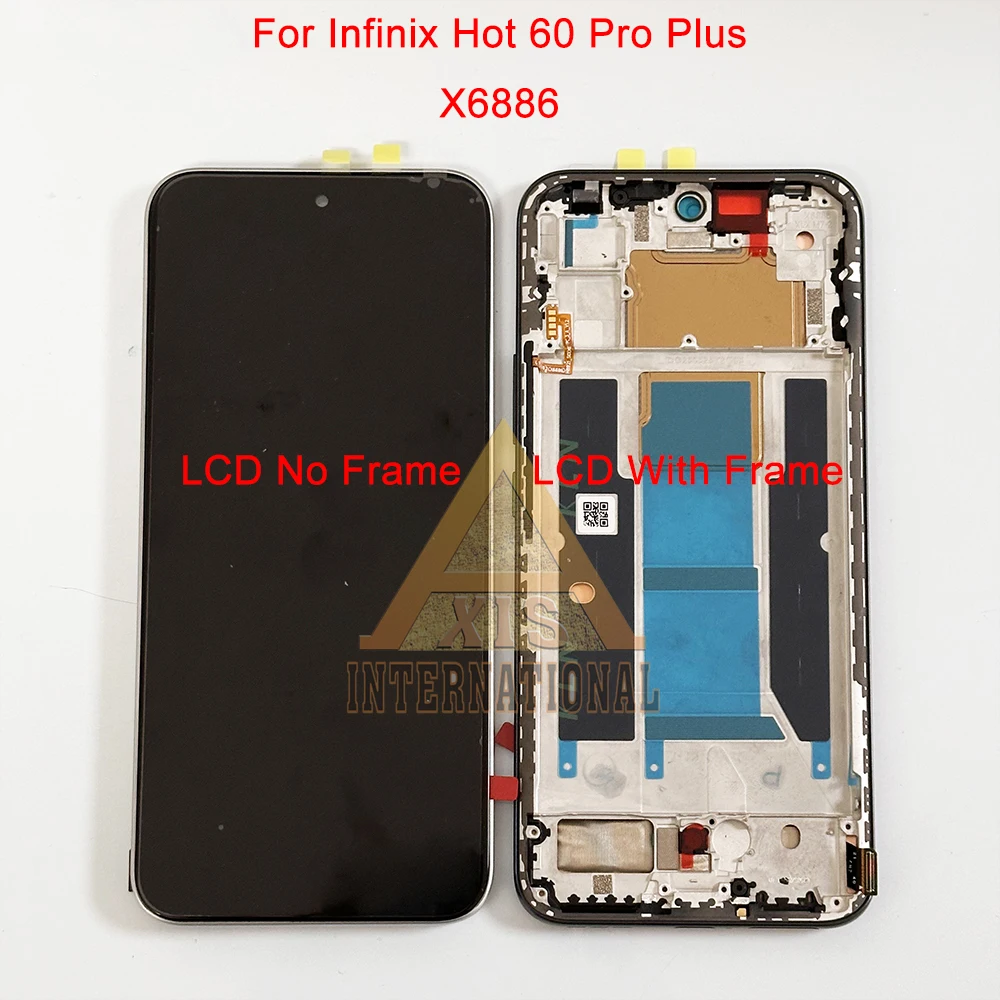 인피닉스 GT 30 Pro X6873 디스플레이 LCD 스크린 터치, 인피닉스 핫 60 Pro X6885 LCD, 핫 60 Pro+ X6886 디스플레이 프레임…