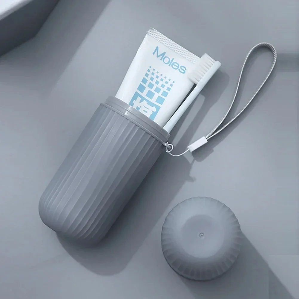 Portable mouthwash cup, brush cup, wash cup, toothpaste box, toothpaste storage box, travel toothbrush box