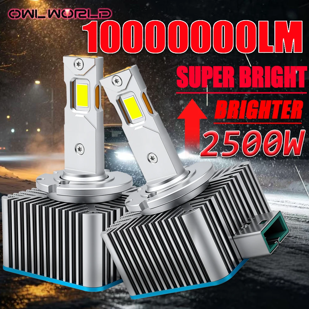 D1S D3S LED High Power CANBUS Car Lights 1200000LM 6000K Xenon D2S D4 D2R D4S D1R D3RR D8S Turbo Auto Headlamp HID Headlamp 12V