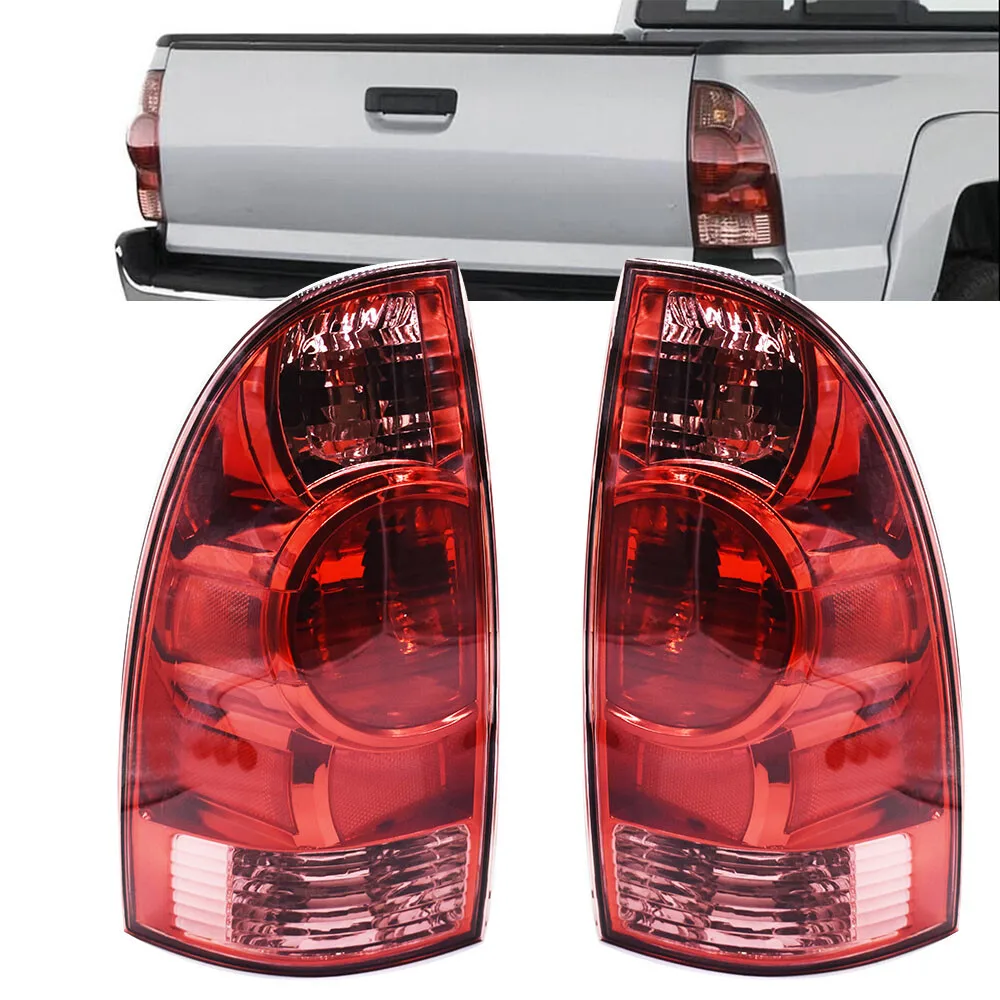 

For Toyota Tacoma 2005-2015 Tail Light Driver + Passenger Side Rear Brake Lights
