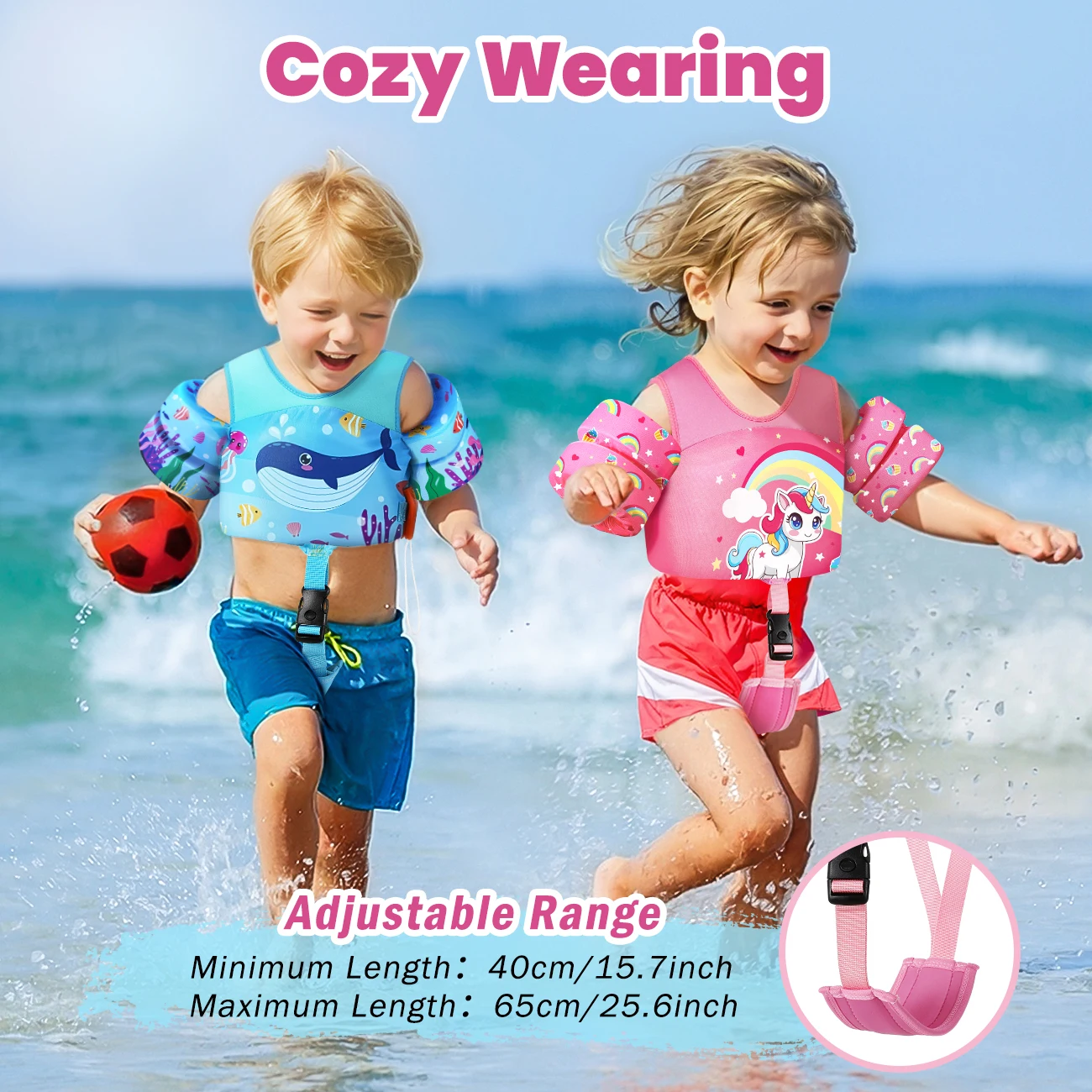 Toddler Swim Float Vest 4