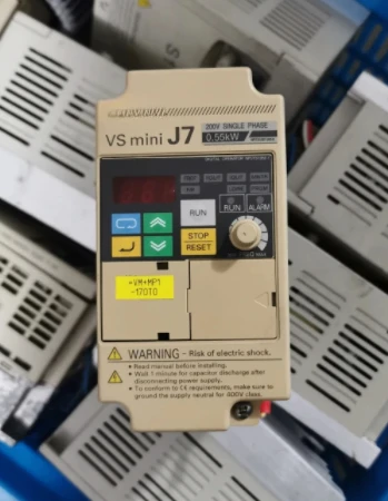CIMR-J7AZB0P4    220V 0.55KW  inverter  ,   In good working condition, free shipping    a