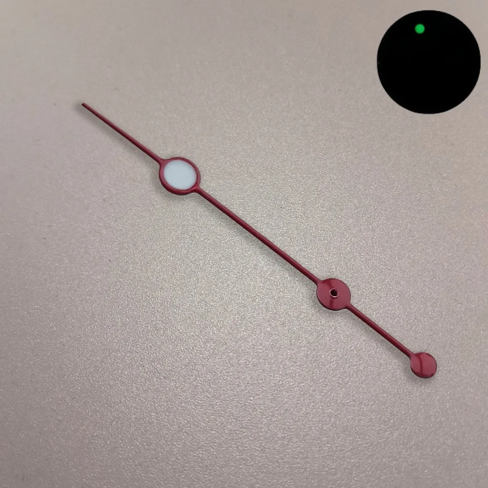 NH35 hands Watch pointer green luminous fit NH 35 NH36 movement watch hands refit watch Personalized second hand watch part