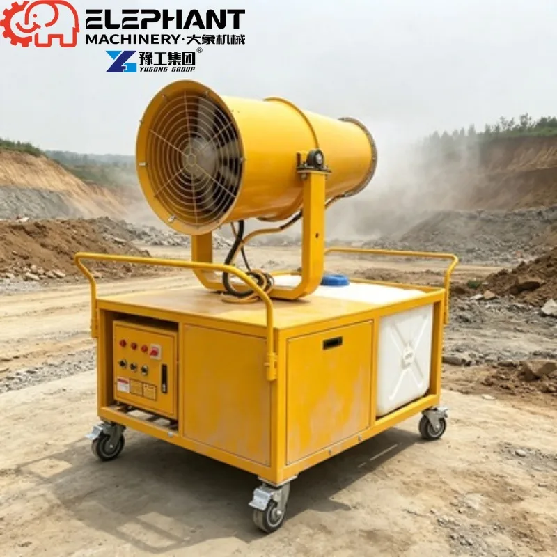 Yugong 60 Meters High Pressure Electric/Diesel Automatic Dust Suppression Sprayer Fog Machine With 1 Year Warranty