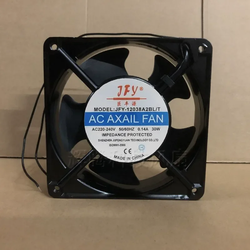 for JFY JFY-12038A2BL/T 220V 0.14A 30W Genuine Cooling Fan