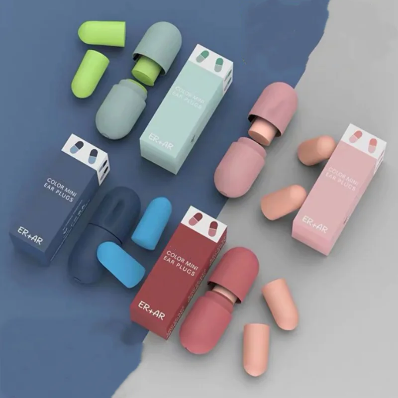 

1 пара удобных звукоизолирующих берушей для сна, мягкие беруши с медленным отскоком, специальные беруши для защиты от шума