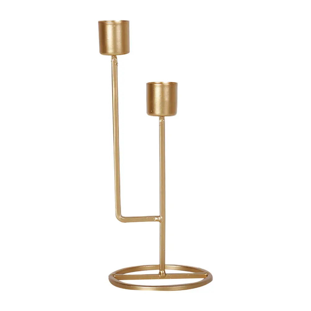 

Iron Candleholder Premium Crafted with Elegant Vintage for Home Decoration Wedding Events Creative Candlestick Decor