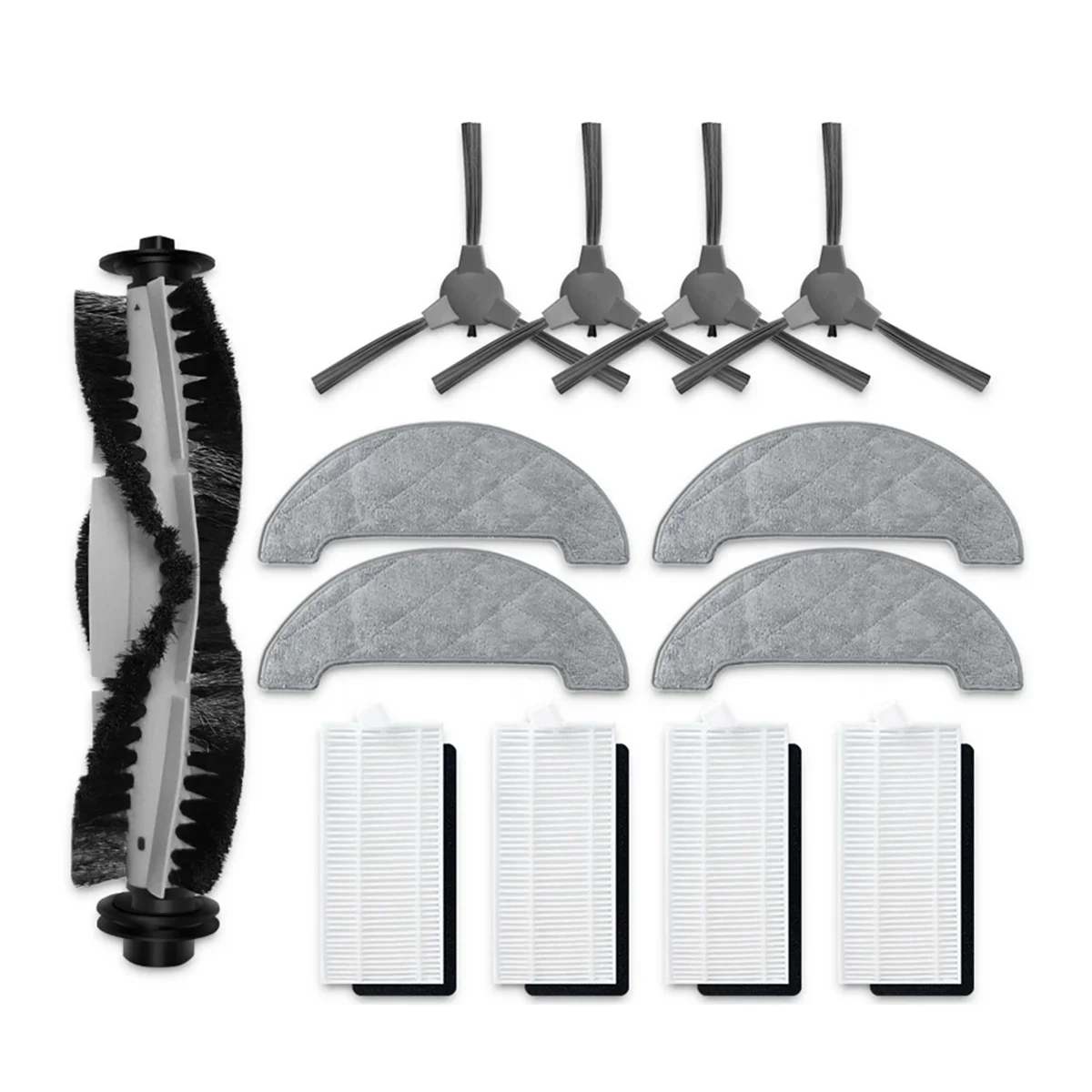 

For G1 / PVCR 1226 / R750 Robot Vacuum Main Side Brush HEPA Filter Mop Spare Parts Accessories