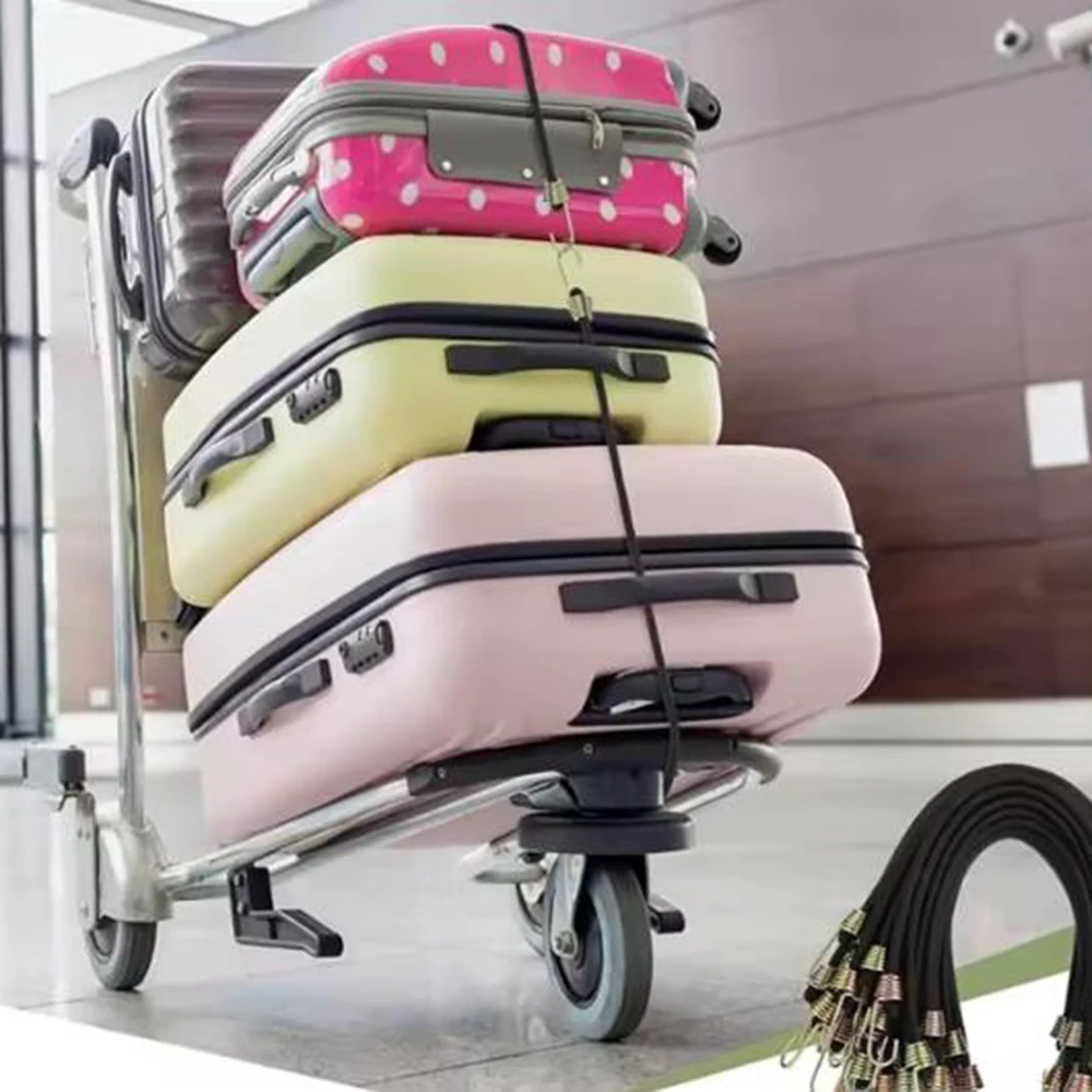 

10Pcs Travel Straps Outdoor Cycling Straps Rope Cycling Bicycle Rear Seat Luggage Straps Portable Luggage Binding Rope S004210