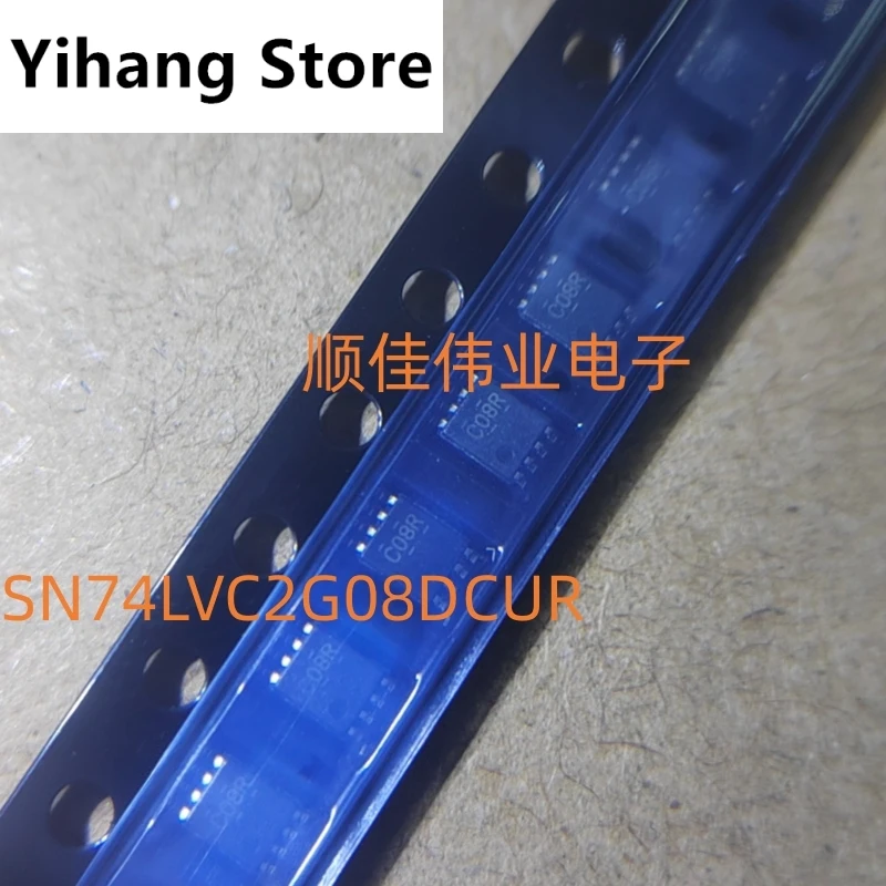 100PCS/SN74LVC2G08DCUR VSSOP8 silk screen CO8R dual 2 input positive and gate logic IC chip brand new