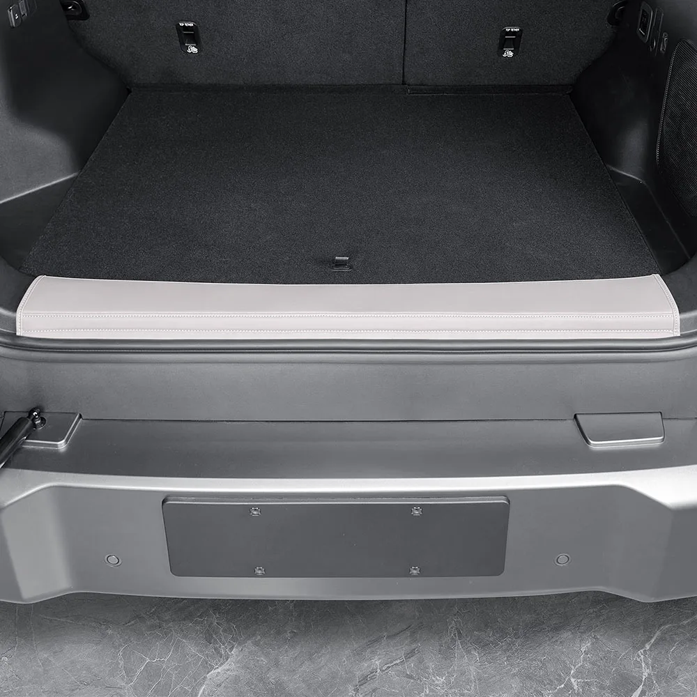 

Для BYD Leopard 7/Titanium 7/Super 7, задняя защитная накладка, аксессуары для модификации автомобиля, оригинальный цвет, кожаная защитная наклейка