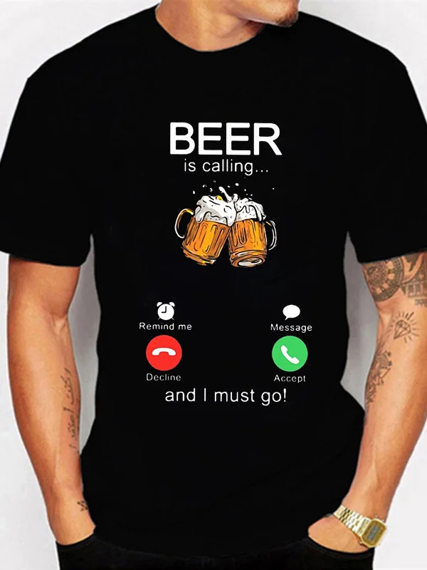 

Футболка Friday Beer Day 3D ort Sve, мужская облегающая круглая футболка Ne Cool Feeling Summer Faion, повседневная футболка Weekday Drink Celebr...