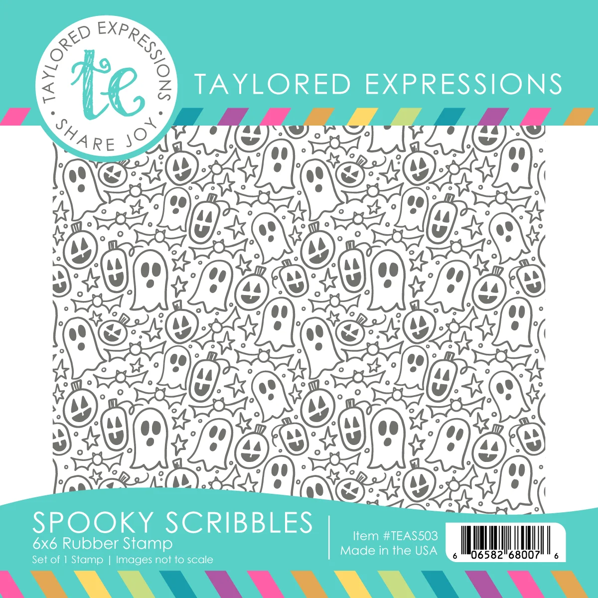 Halloween New Spooky Scribbles Background Clear Stamps for DIY Scrapbook Embossed Handcraft Paper Card Album Craft Template 2026
