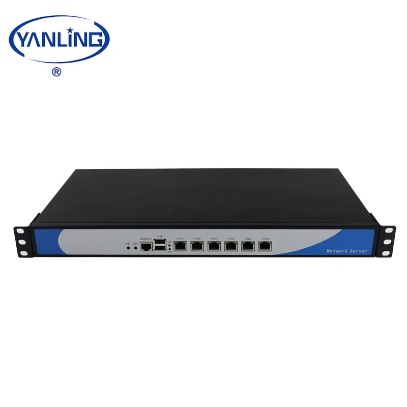 Shenzhen 1U Rack Server Processor With Intel Core I3 I5 I7 Cloud Computing Firewall Pfsense Wired & Wireless CE Rohs FCC Stock