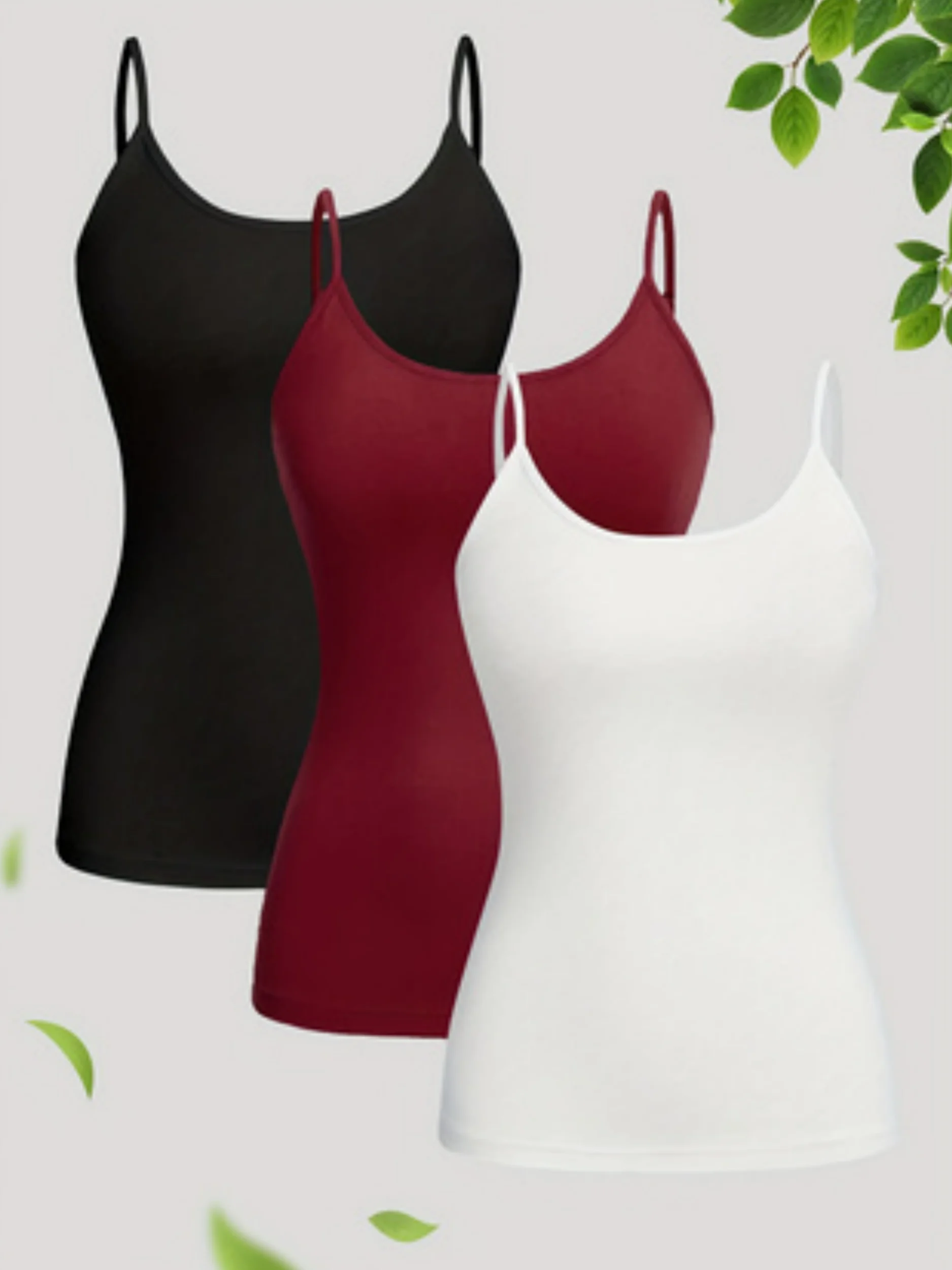 【우아한 디자인】맞춤형 여름 스트랩 블라우스 세트 (3종)