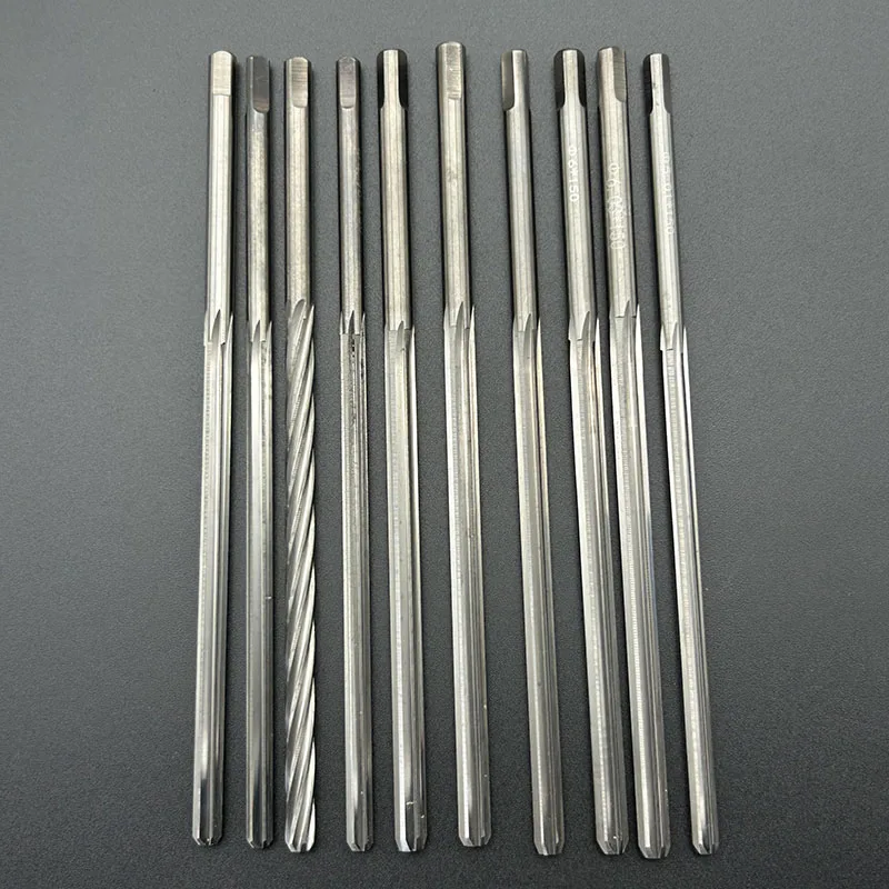 Alésoirs de guidage SERDI, flûte spirale et droite, expédiées au hasard, siège de Valve, alésoir en carbure 4.48-6.94mm